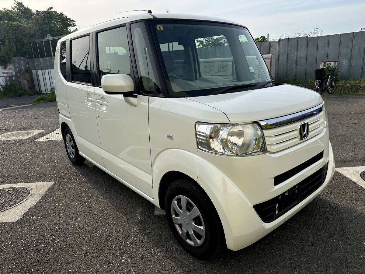 検査2年受渡！H24/8 ホンダ N-BOX　G　スマートキー×2個　プッシュスターター　アイドリングストップ　ETC　VSA　オートドアロック