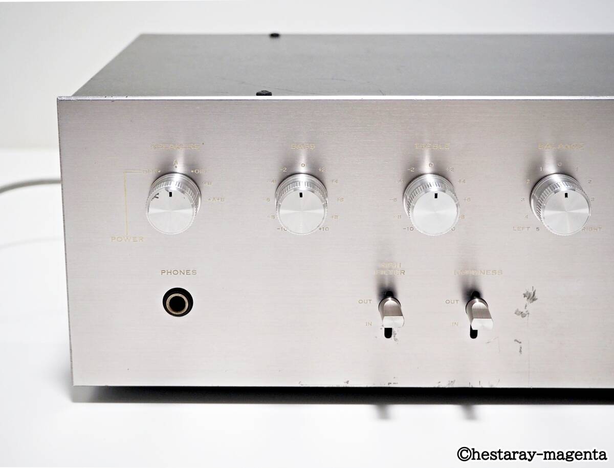 ★ 【整備?レストア済】 SANSUI AU-22　サンスイ　プリメインアンプ　70年代國産ヴィンテージ機 ★