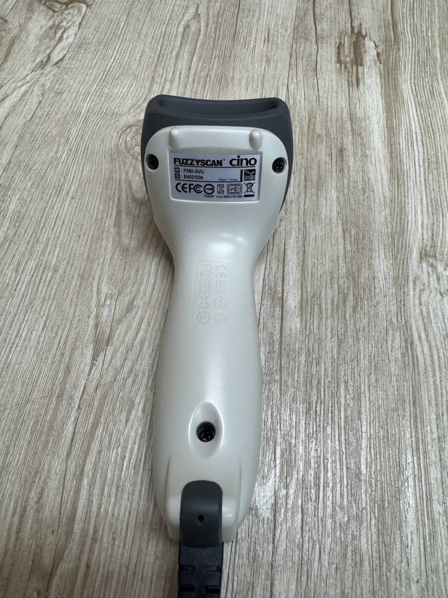 *7816-19-0401-3 ☆通電保証☆ Cino FUZZY SCAN バーコード リーダー (F560-GVR) : 発送サイズ:A