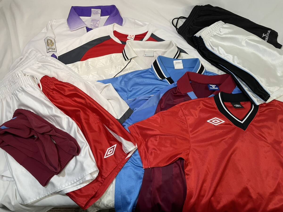 ★まとめ★大量★ サッカー練習(xí)著 ユニフォーム 古著 中古 ワケアリ