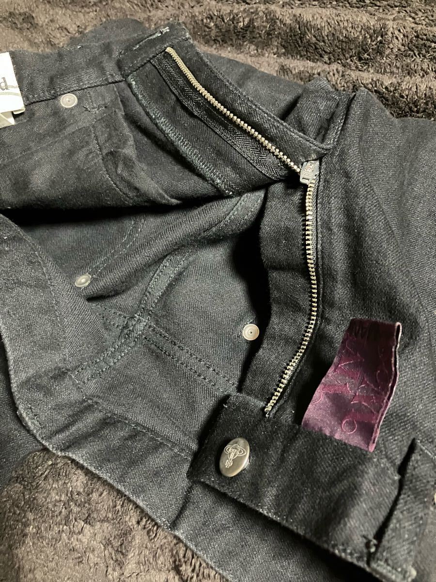 Vivienne Westwood MAN パンツ 44 ブラック　オーブ　プリント 日本制