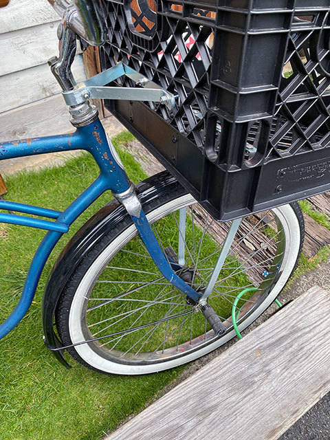 新品　US MILK CRATE ミルククレート　専用ステーセット　E.T. カゴ　ボックス　マルチコンテナ　映畫　BMX