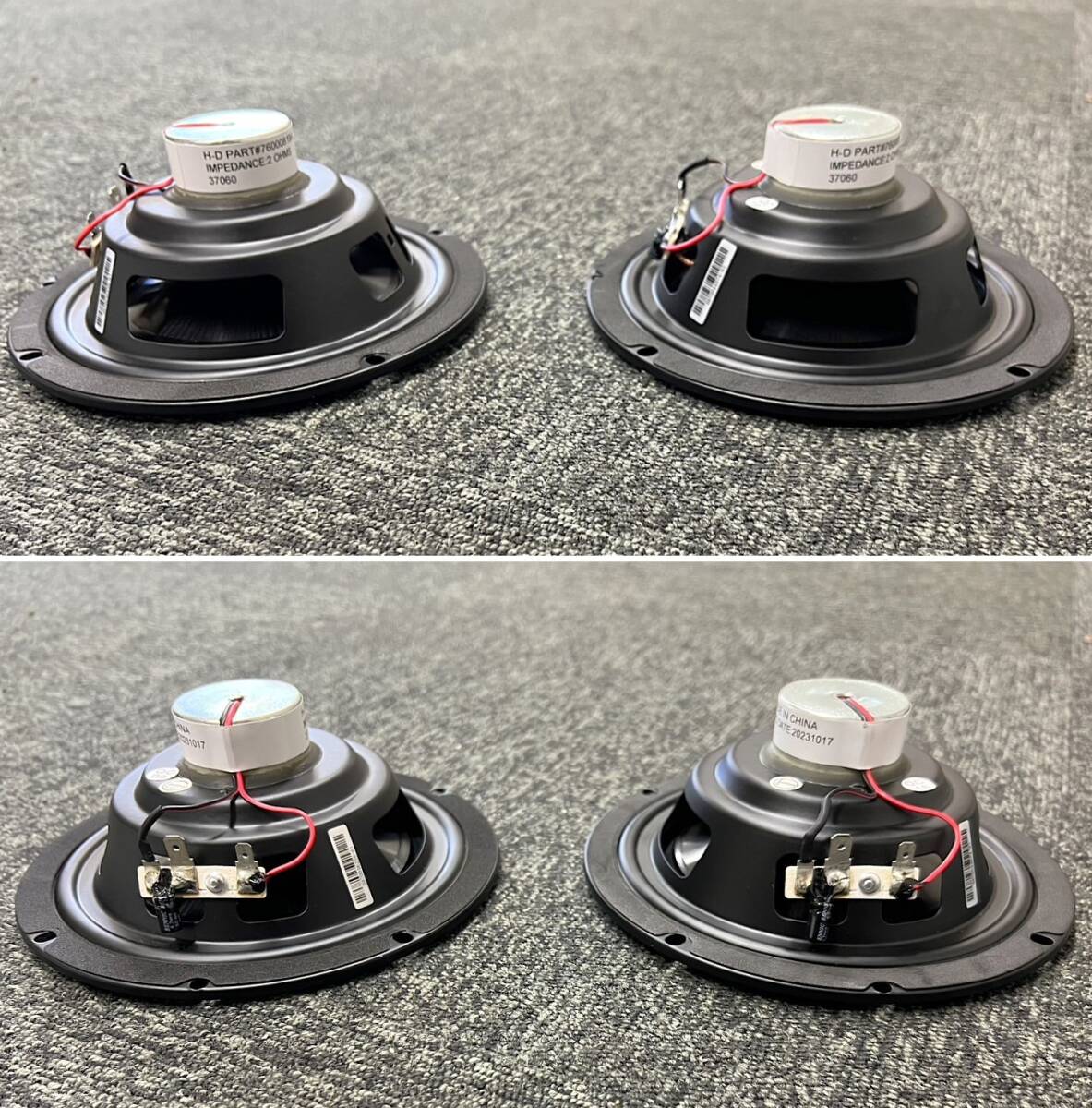 《HD795》ハーレーダビッドソン ツーリング 新型 FLTRX 純正 スピーカー & スピーカーグリル 極上品_画像8