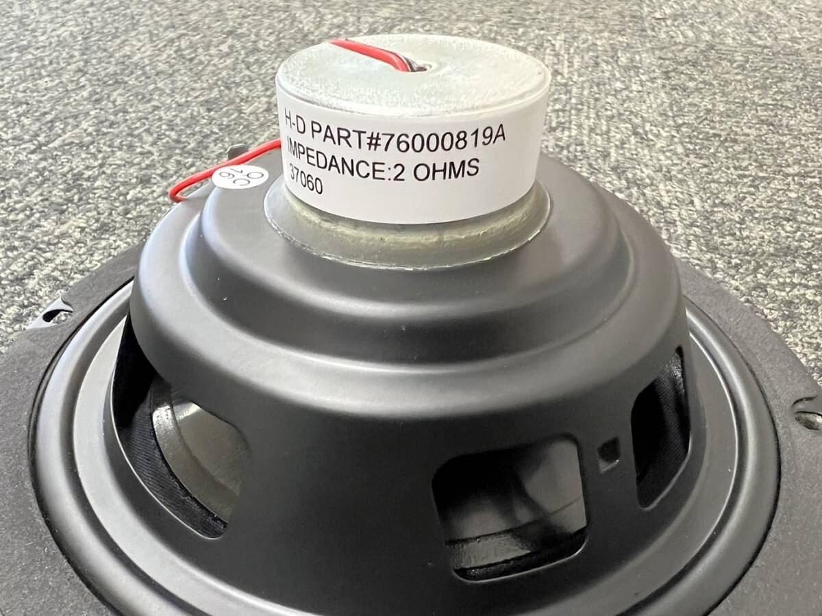 《HD795》ハーレーダビッドソン ツーリング 新型 FLTRX 純正 スピーカー & スピーカーグリル 極上品_画像6