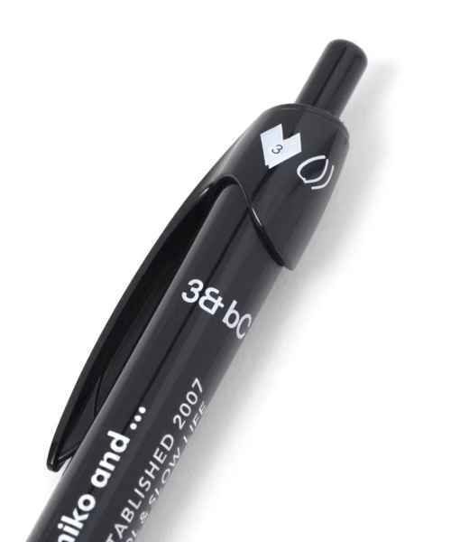 三菱鉛筆 3&bC niko and... ニコアンド ロゴ入り Pt7 油性 ボールペン (ブラック) 0.7㎜ 油性ボールペン スリーアンドビーシー_画像3