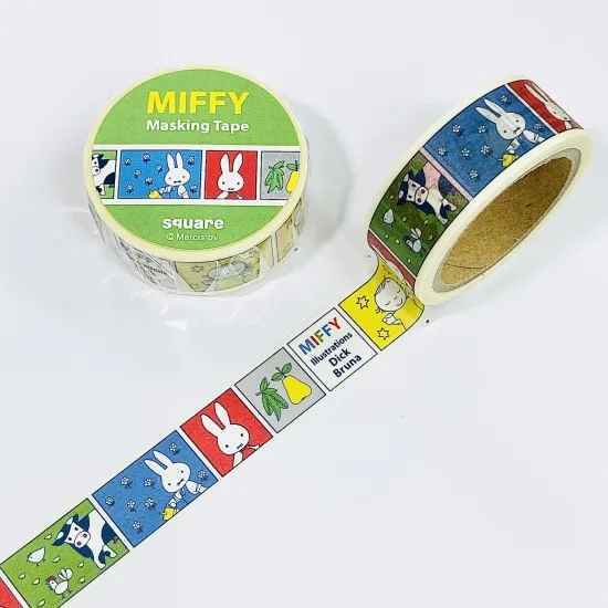 miffy Miffy маскировочная лента 6 шт комплект Dick * bruna форель te...