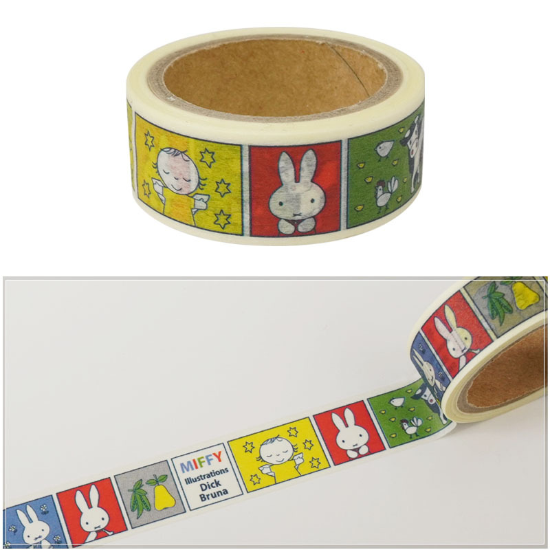 miffy Miffy маскировочная лента 6 шт комплект Dick * bruna форель te...