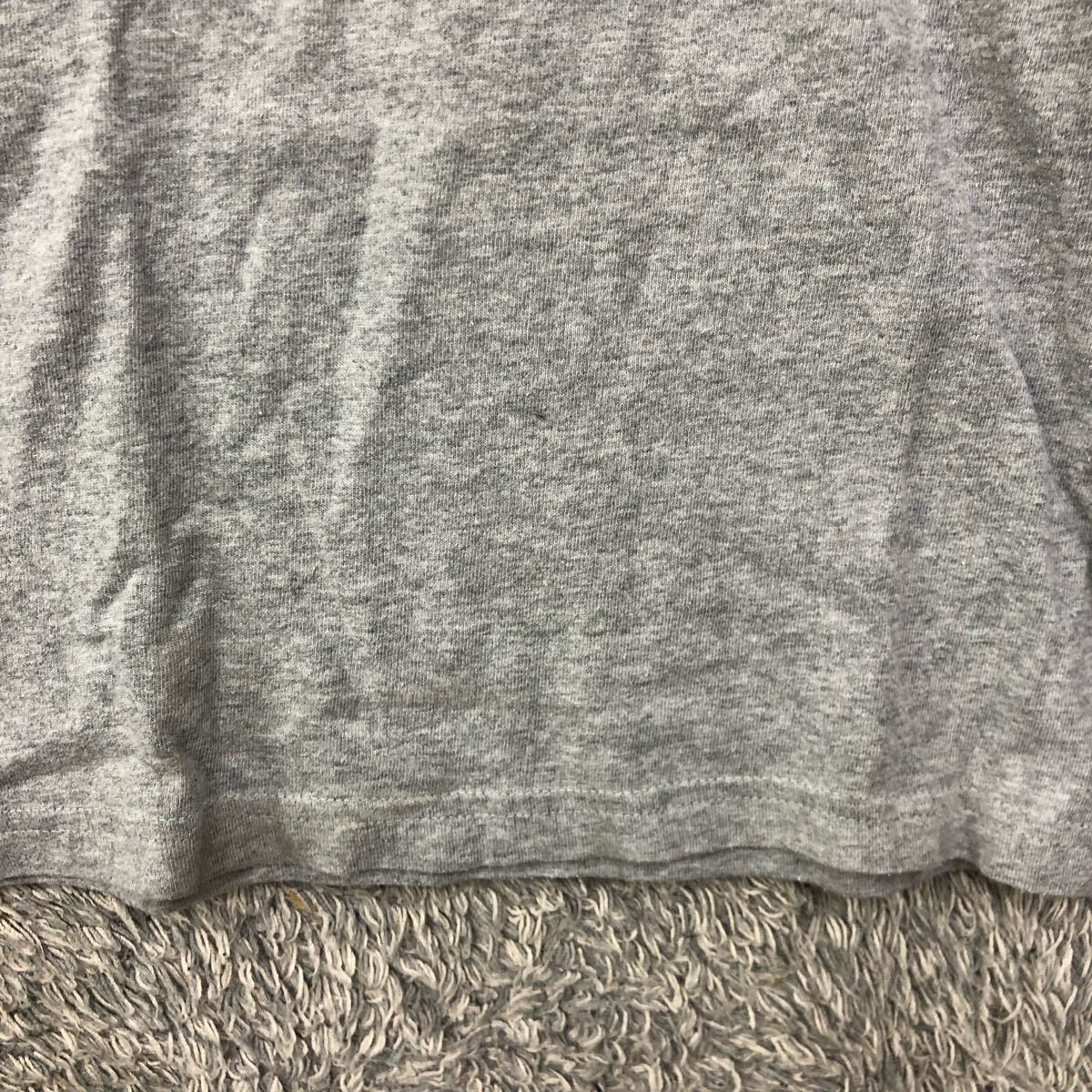 champion Champion long T футболка с длинным рукавом cut and sewn размер 120 серый передний Logo принт Kids ребенок одежда tops нет максимальной ставки (K)