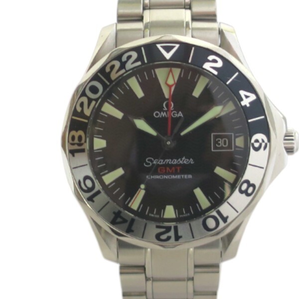 OMEGA オメガ 2536.50 シーマスター 300 GMT GMT ジェリーロペス モデル 999本限定 自動巻き 腕時計中古品 used AB