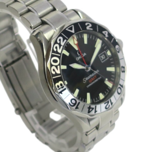 OMEGA オメガ 2536.50 シーマスター 300 GMT GMT ジェリーロペス モデル 999本限定 自動巻き 腕時計中古品 used AB