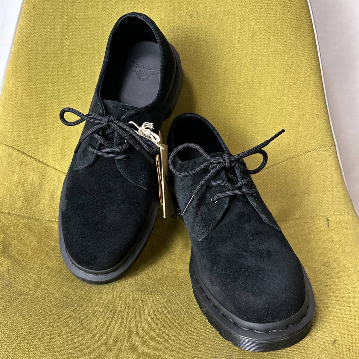 未使用 Dr.Martens ドクターマーチン 1461 MONO ３ホールプレーントゥスエードレザーシューズ UK7 25.5相当 ビジネス