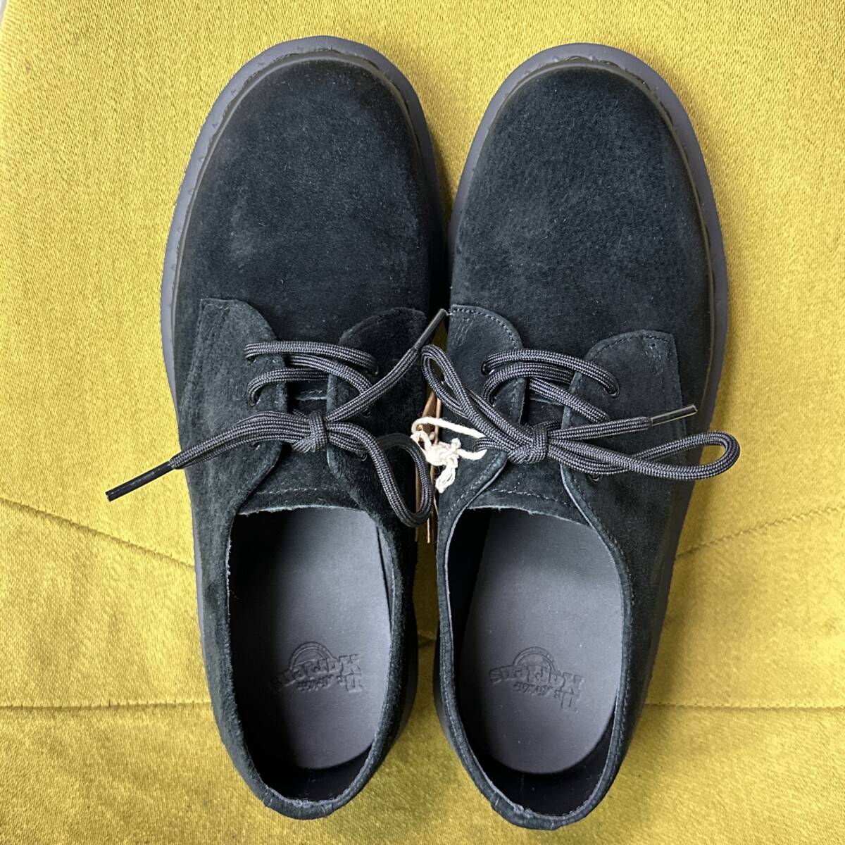 未使用 Dr.Martens ドクターマーチン 1461 MONO ３ホールプレーントゥスエードレザーシューズ UK7 25.5相当 ビジネス