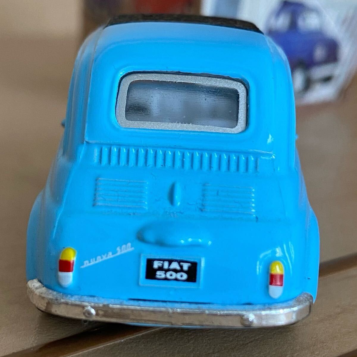 FIAT500 チンクェチェント ダイキャストミニカー 1/48 TOYS CABIN トイズキャビン プルバック_画像6