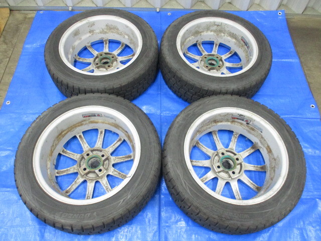 ●BMW MINI mini ミニ R56 R55 R53 R52 R50 スポーツテクニック 16インチ アルミ ホイール 100PCD 4H スタッドレス 195/55R16●