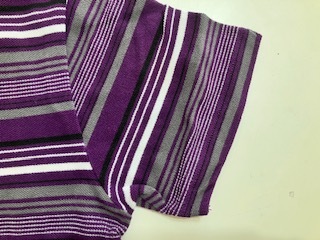 COMME CA ISM 半袖ボーダーシャツ　