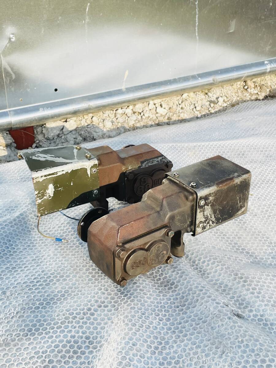 ダンプ コボレーンモーター 田村総業888 903 R L 24V 開閉 減速