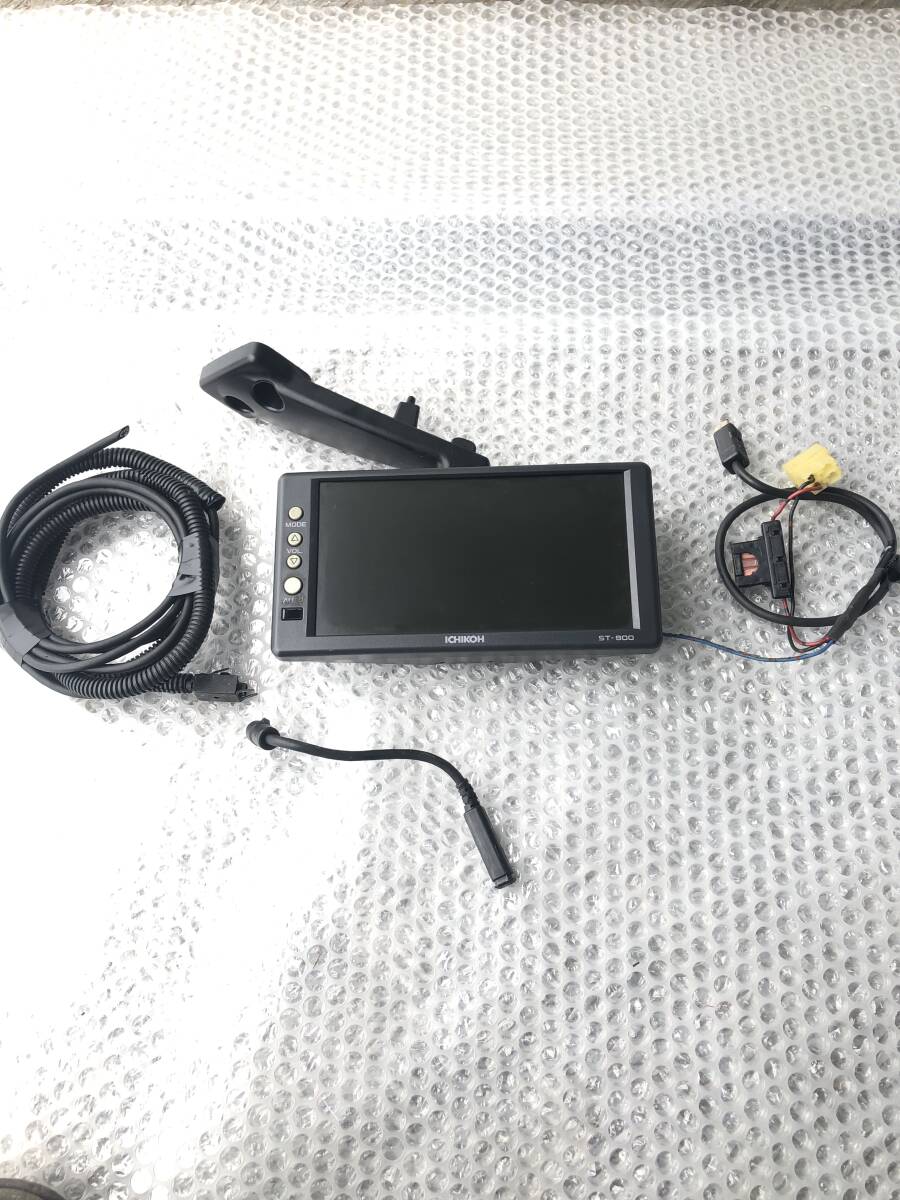  市光 市光工業 ICHIKOH ST-900 st-900 バックモニター バックカメラ用 動作確認済み 送料無料 18827