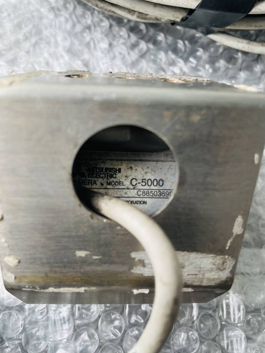 一式 送料無料 三菱 カービジョン CARVISION バックモニター CM-6000 バックカメラ ケーブル20m C-5000 動作確認済み 18870