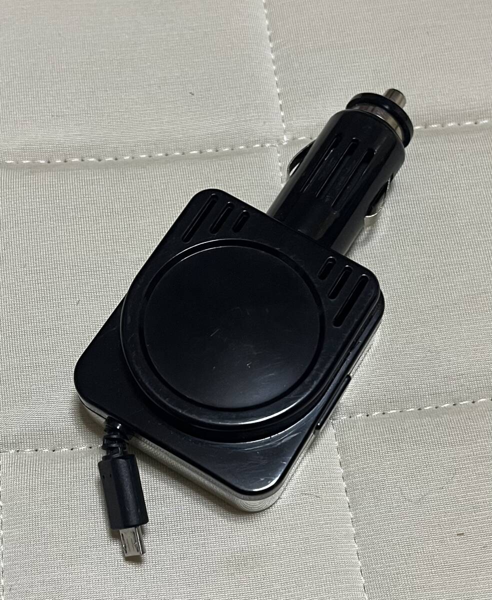 【USBタイプB・リール式充電器】コード73cm_画像4