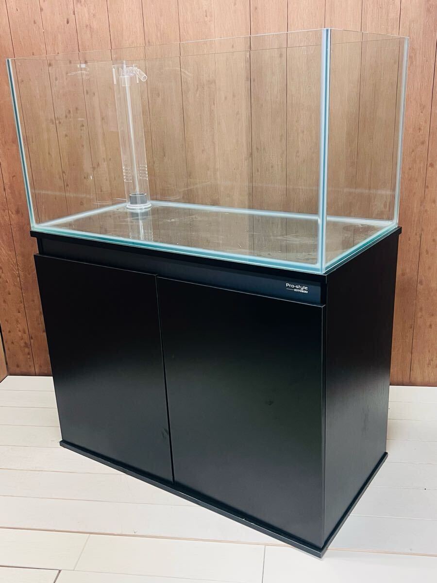 1セット限定　900×450×450㎜　オーバーフローセット(水槽?プロスタイルキャビ?濾過槽)　クリアシリコン　未使用品 