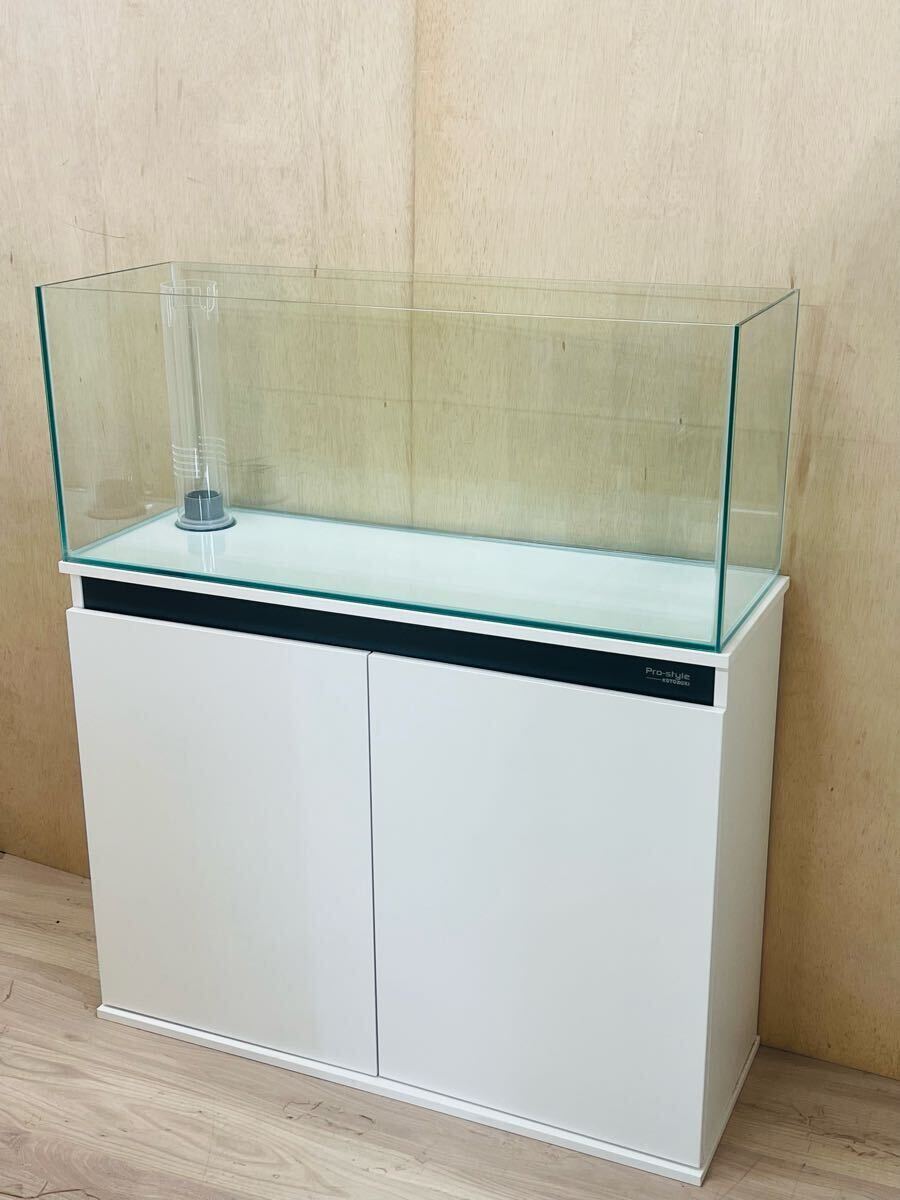 1臺限定　900×300×360㎜　オーバーフローセット(水槽?プロスタイルキャビ?濾過槽)　クリアシリコン　未使用品