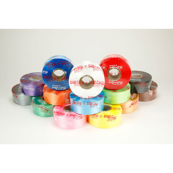 （まとめ買い）松浦産業 シャインテープ レコード巻 幅50mm×長さ470m 茶 470BR 〔5巻セット〕_画像6