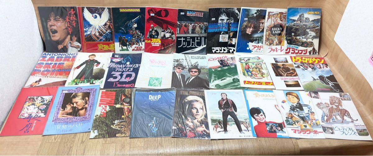 希少！ 引き上げ品 未選別 映畫 パンフレット 邦畫 洋畫 映畫館 アニメ 等 大量 まとめて 217點(diǎn) 55