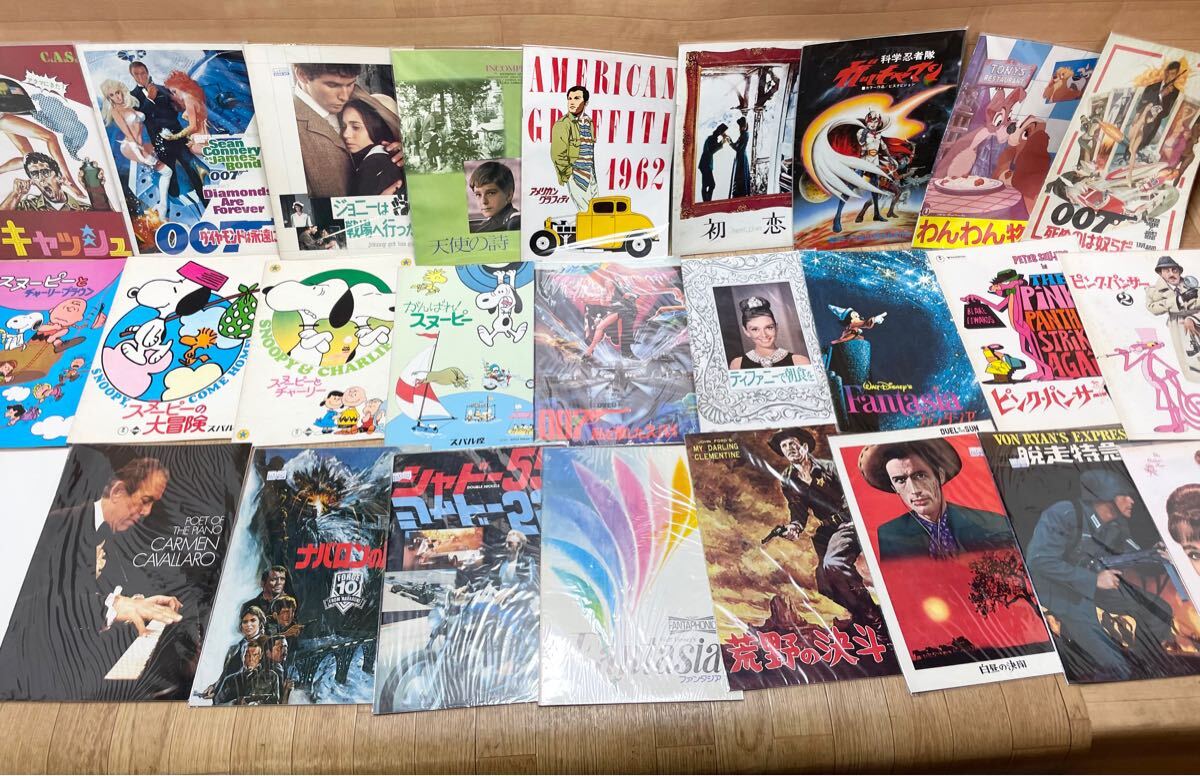 希少！ 引き上げ品 未選別 映畫 パンフレット 邦畫 洋畫 映畫館 アニメ 等 大量 まとめて 217點(diǎn) 55