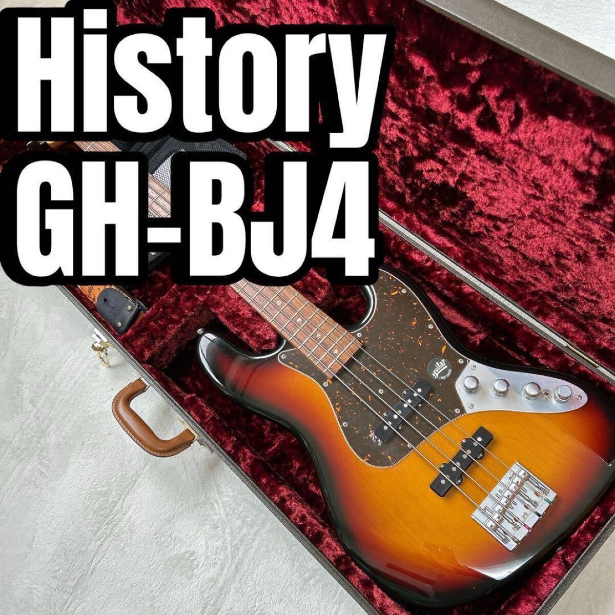 History GH-BJ4 V/C 3TS 純正ハードケース付 History GH-BJ4 V/C 3TS 純正ハードケース付 ヒストリー