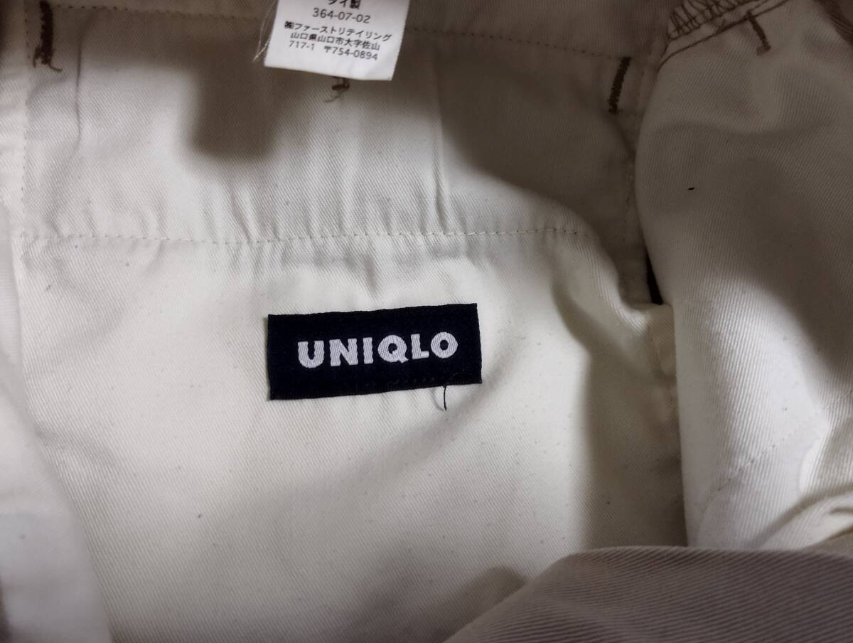OLD UNIQLO брюки-чинос W73cm