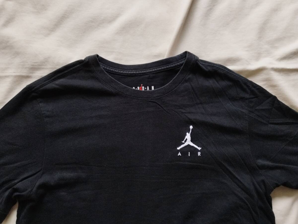 Air Jordan　エアジョーダン　Tシャツ　XL　黒　ブラック　カットソー