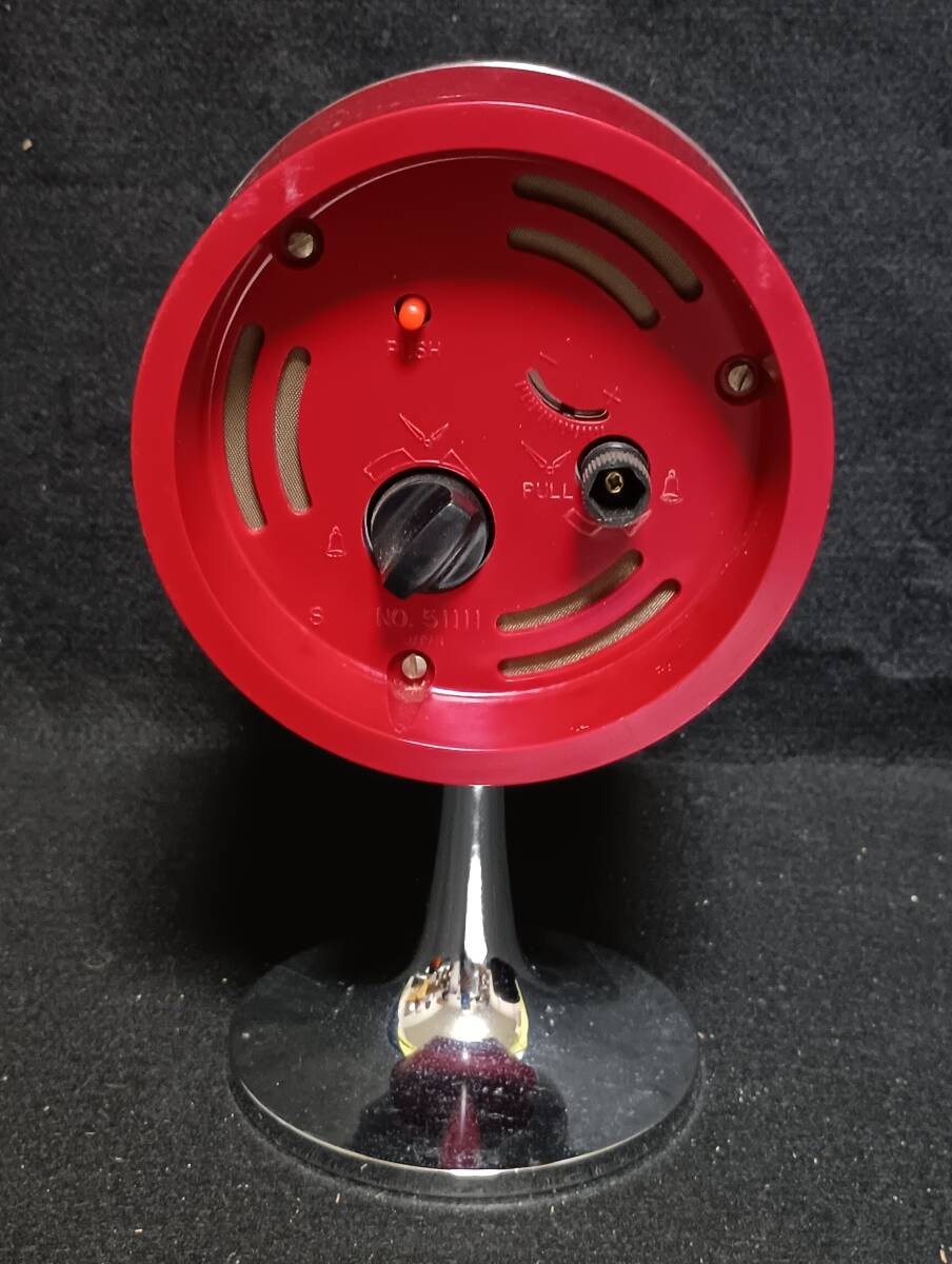 み1 昭和レトロ　CITIZEN 置時計　ゼンマイ式　直徑 11cm 高さ 18,5cm 奧行 7,7cm 動作品