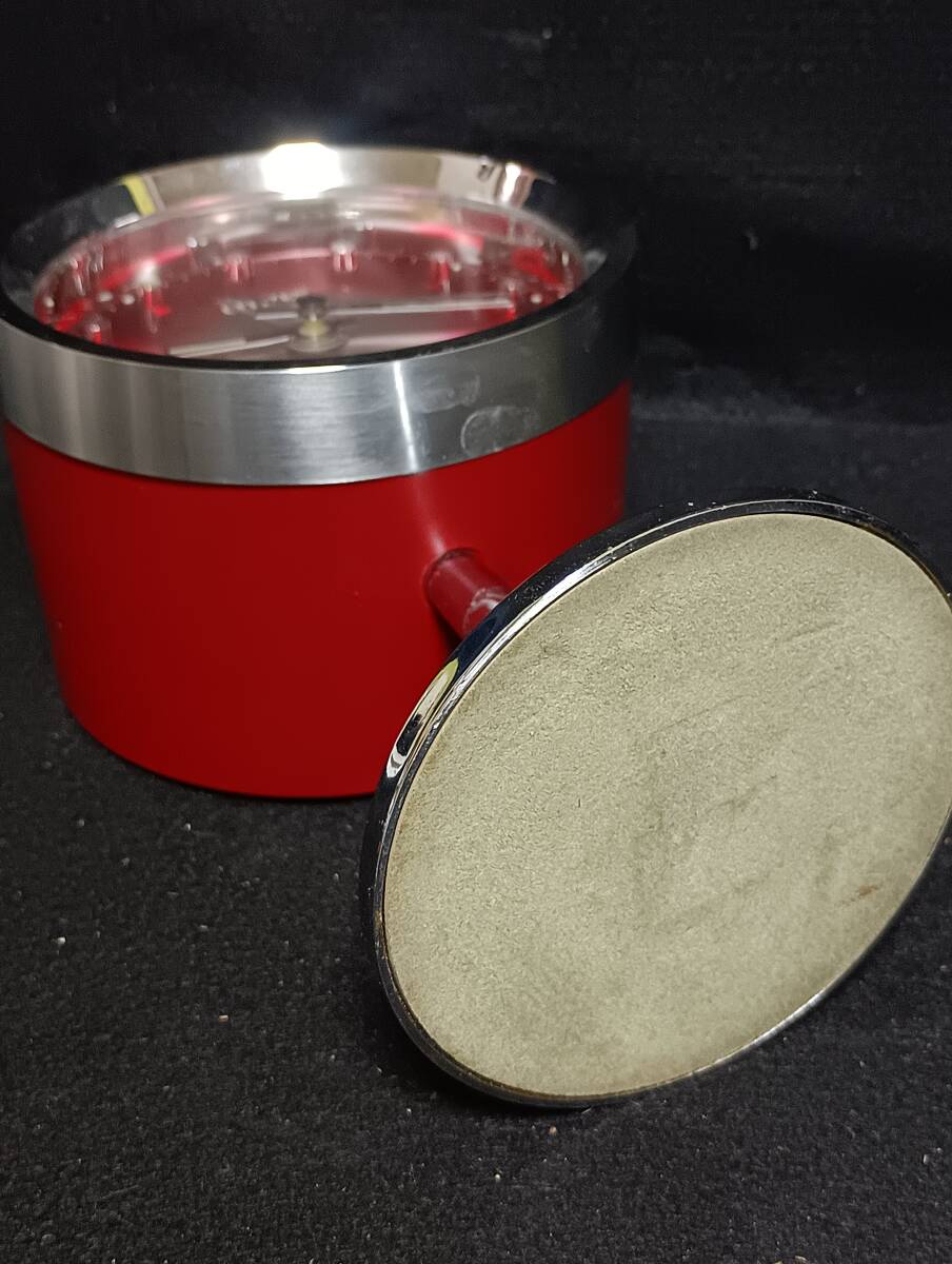 み1 昭和レトロ　CITIZEN 置時計　ゼンマイ式　直徑 11cm 高さ 18,5cm 奧行 7,7cm 動作品