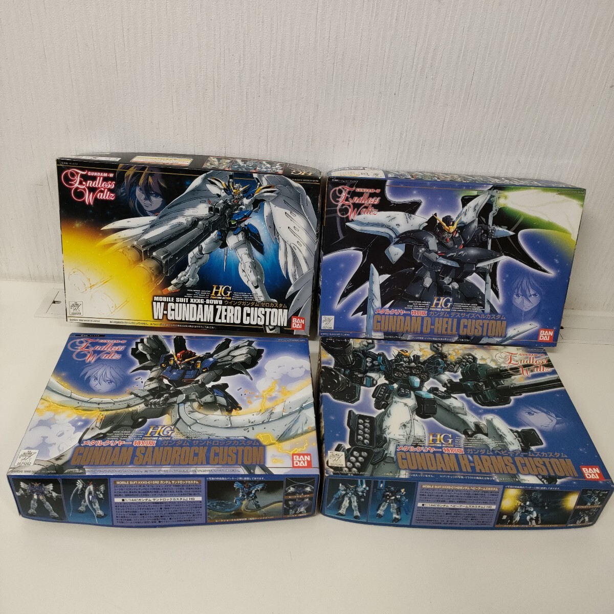 1円スタート】 BANDAI ガンダム ガンプラ HG 未組立4点セット