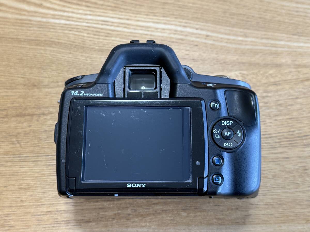 SONY α380 DSLR-A380 DT 18-55mm ソニー デジタル 一眼レフカメラ ズームレンズ 動作確認済