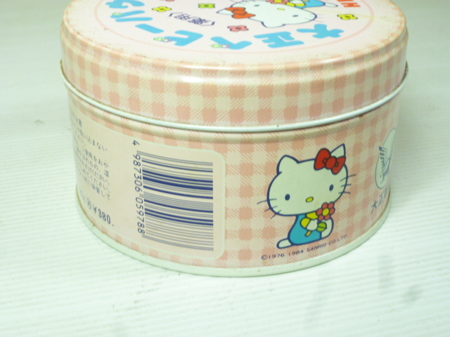 ハローキティ 大正 ベビーパウダー 空き缶 サンリオ 昭和レトロ 当時物_画像4