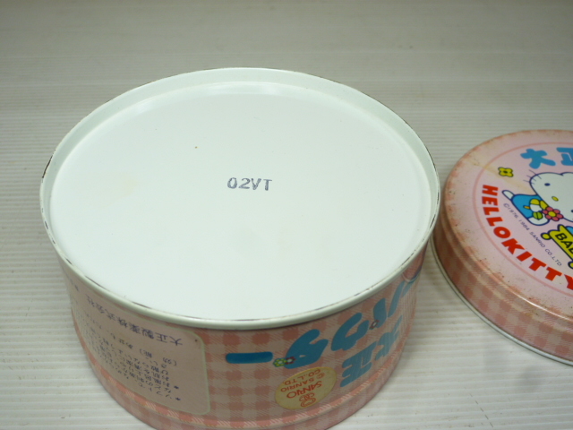 ハローキティ 大正 ベビーパウダー 空き缶 サンリオ 昭和レトロ 当時物_画像7