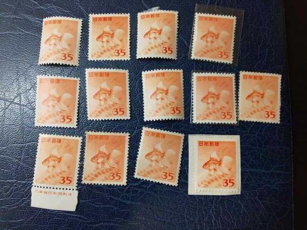 使用済切手】普通切手 中尊寺けまん 100枚シート 昭和47年 1972