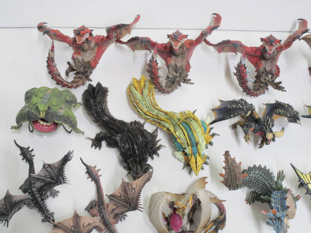 【ジャンク品】HO-287◆カプコン モンスターハンター モンハン フィギュアビルダー リオレウス/クシャルダオラ/ヤマツカミ 他 まとめて