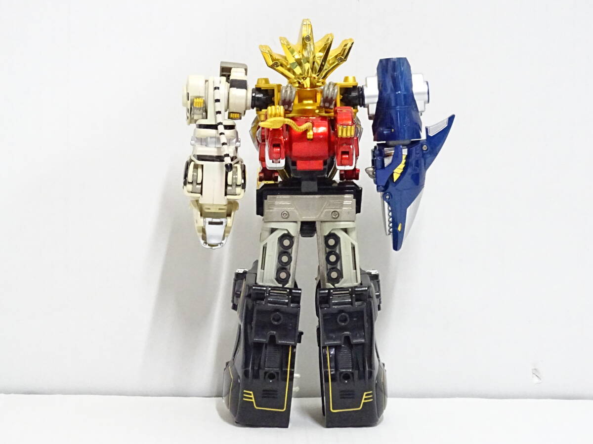 【本體のみ/ジャンク品】HO-498◆BANDAI バンダイ 百獣戦隊(duì)ガオレンジャー DX超合金 ガオキング 當(dāng)時(shí)物 ジャンク品