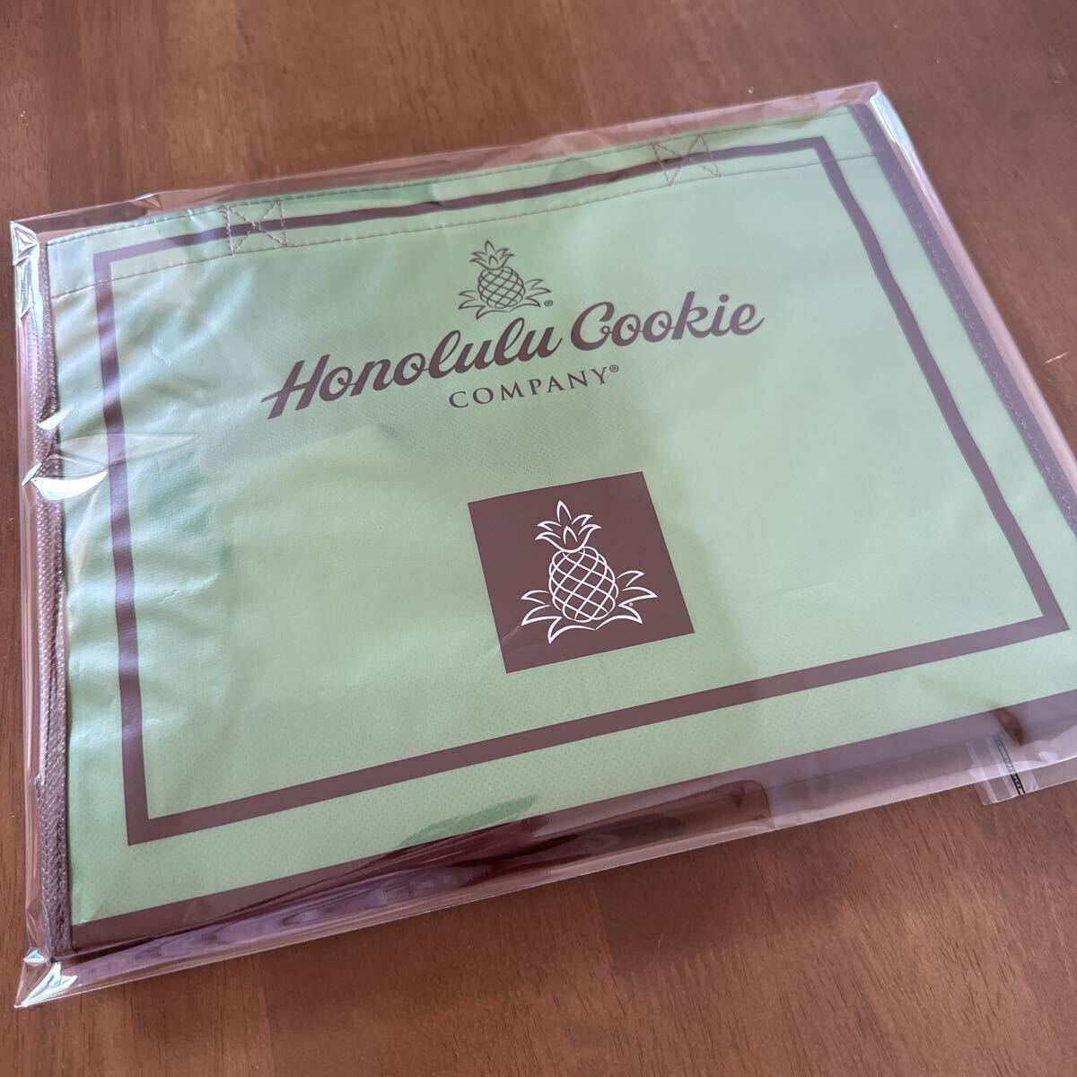 HAWAII ハワイ ホノルルクッキー エコバッグ 小サイズ トートバッグ 手提げ袋 ショッパー ショップ袋 レジ袋 オシャレ 可愛い レア 新品