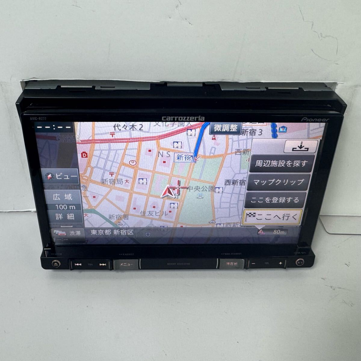 カロッツエリア楽ナビAVIC-RW801 カーナビ送料込み