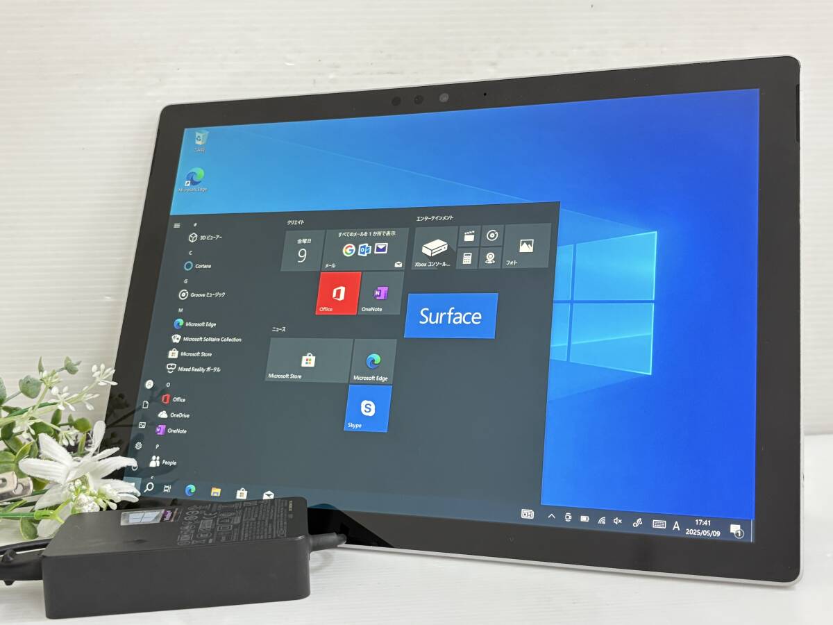 【良品 バッテリー良好】Microsoft Surface Pro 5 model:1807『Core i5(7300U) 2.6Ghz/RAM:8GB/SSD:256GB』12.3インチ LTE Win10 動(dòng)作品 