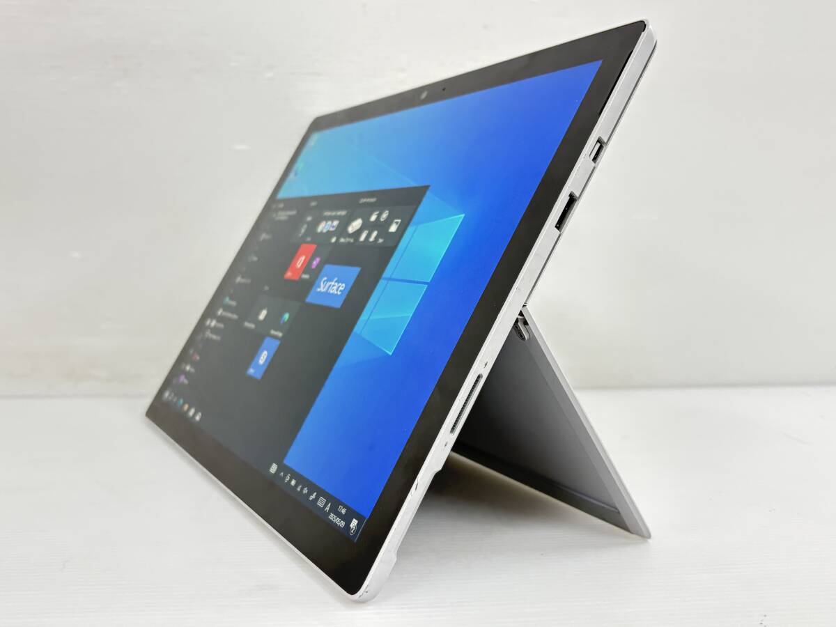【良品 バッテリー良好】Microsoft Surface Pro 5 model:1807『Core i5(7300U) 2.6Ghz/RAM:8GB/SSD:256GB』12.3インチ LTE Win10 動(dòng)作品 