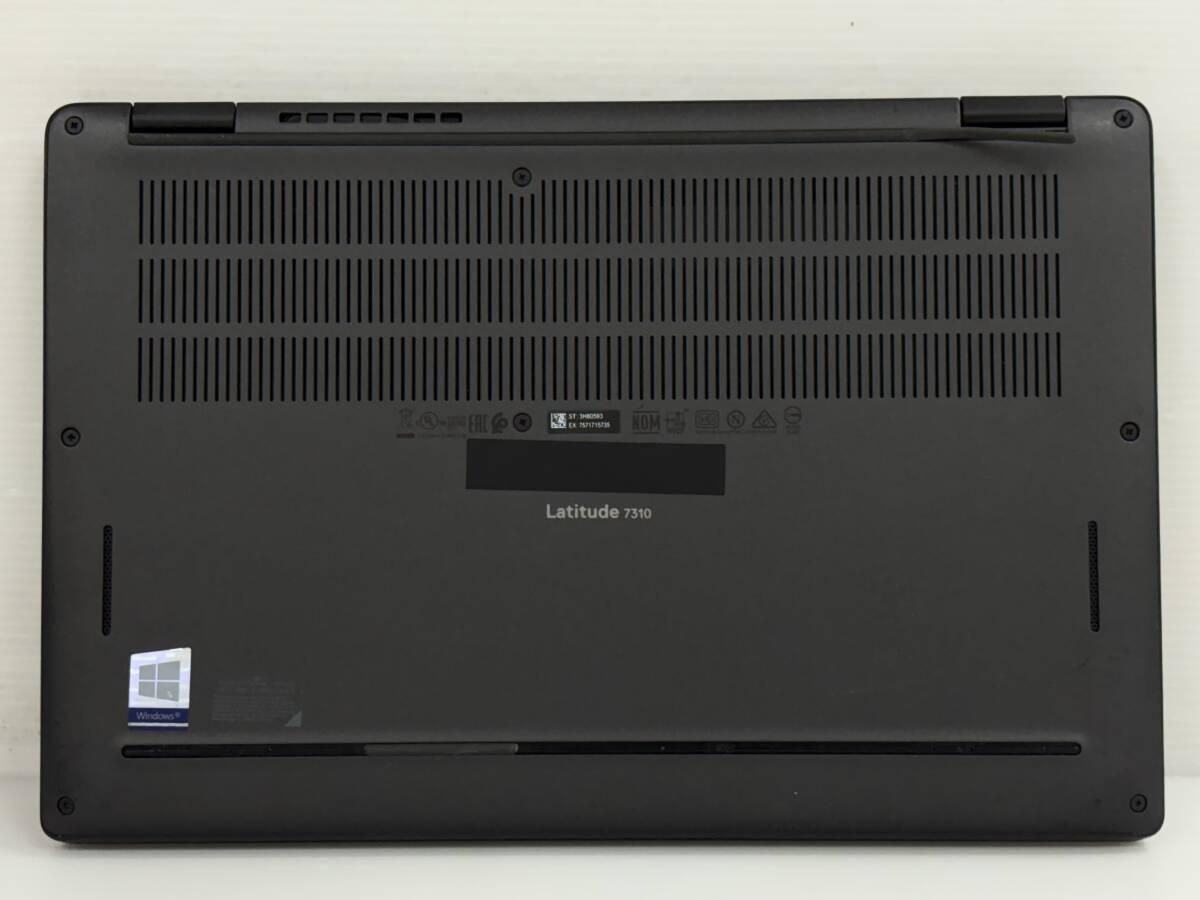 【13.3インチ】DELL LATITUDE 7310『Core i7(10610U) 1.8GHz/RAM:16GB/SSD:512GB』FHDタッチパネル Win11 動(dòng)作品