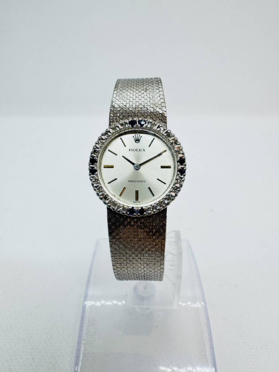 1円?☆稼働☆【ROLEX】ロレックス プレシジョン PRECISION 2649 1400 ダイヤベゼル アンティーク ヴィンテージ 激レア【AOK248】現(xiàn)狀品