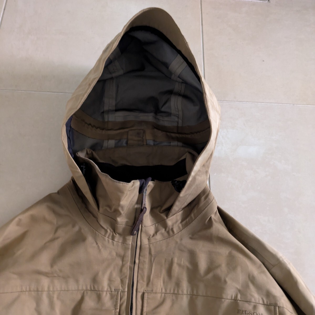 90s FILSON　フィルソン　フィッシングジャケット　短丈　ゴム引き　YT1
