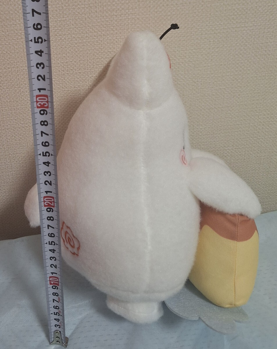 新品?未使用 はなまるおばけ おおきなプリン と BIG ぬいぐるみ 大きい マスコット タグ付き サンリオ