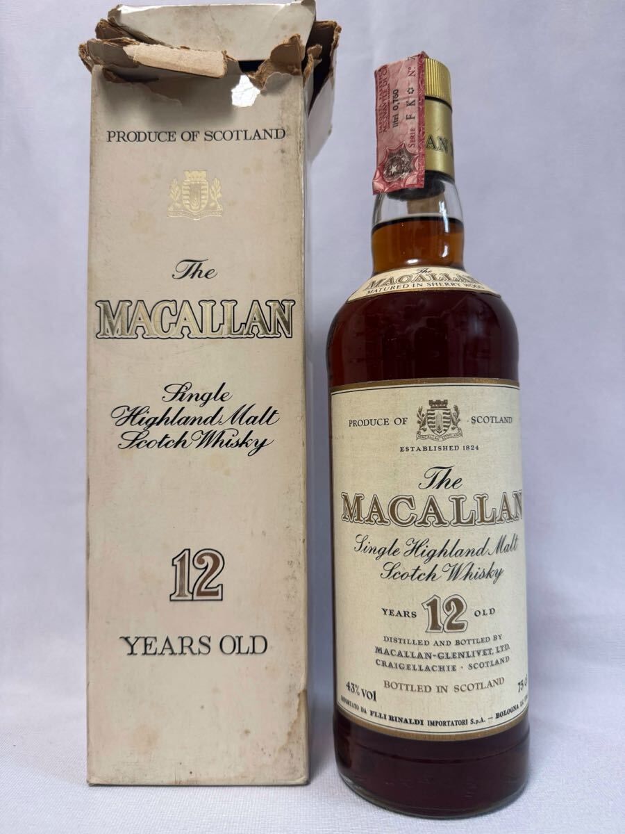 MACALLAN 12 Years オールドボトル マッカラン 12年