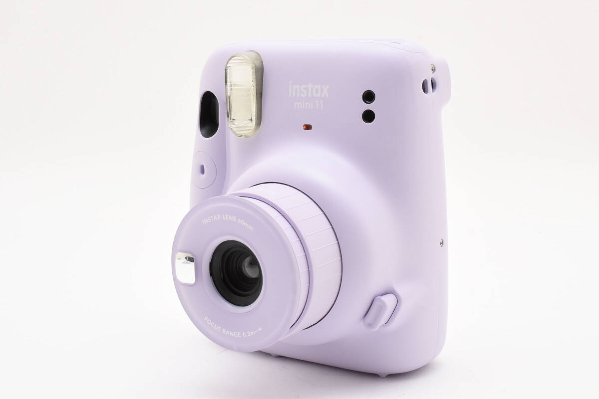  первоклассный прекрасный товар * FUJIFILM intax mini 11 фиолетовый Fuji плёнка Cheki 